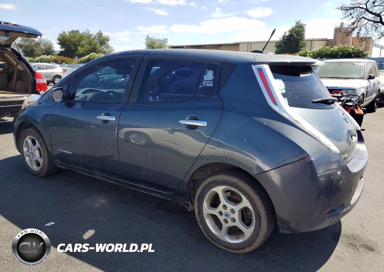 2013 Nissan Leaf S VIN:1N4AZ0CP3DC407534 - 2