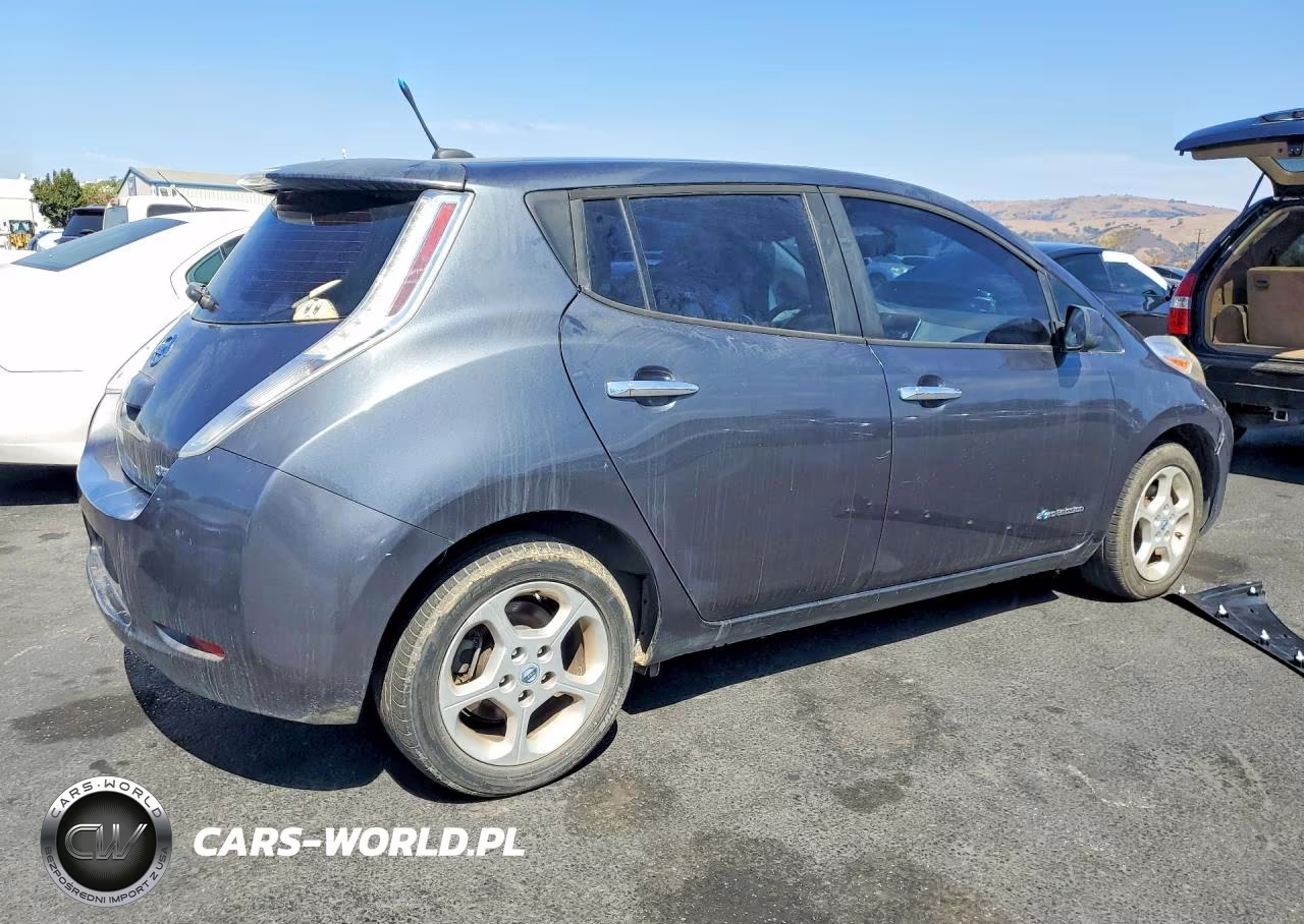2013 Nissan Leaf S VIN:1N4AZ0CP3DC407534 - 3