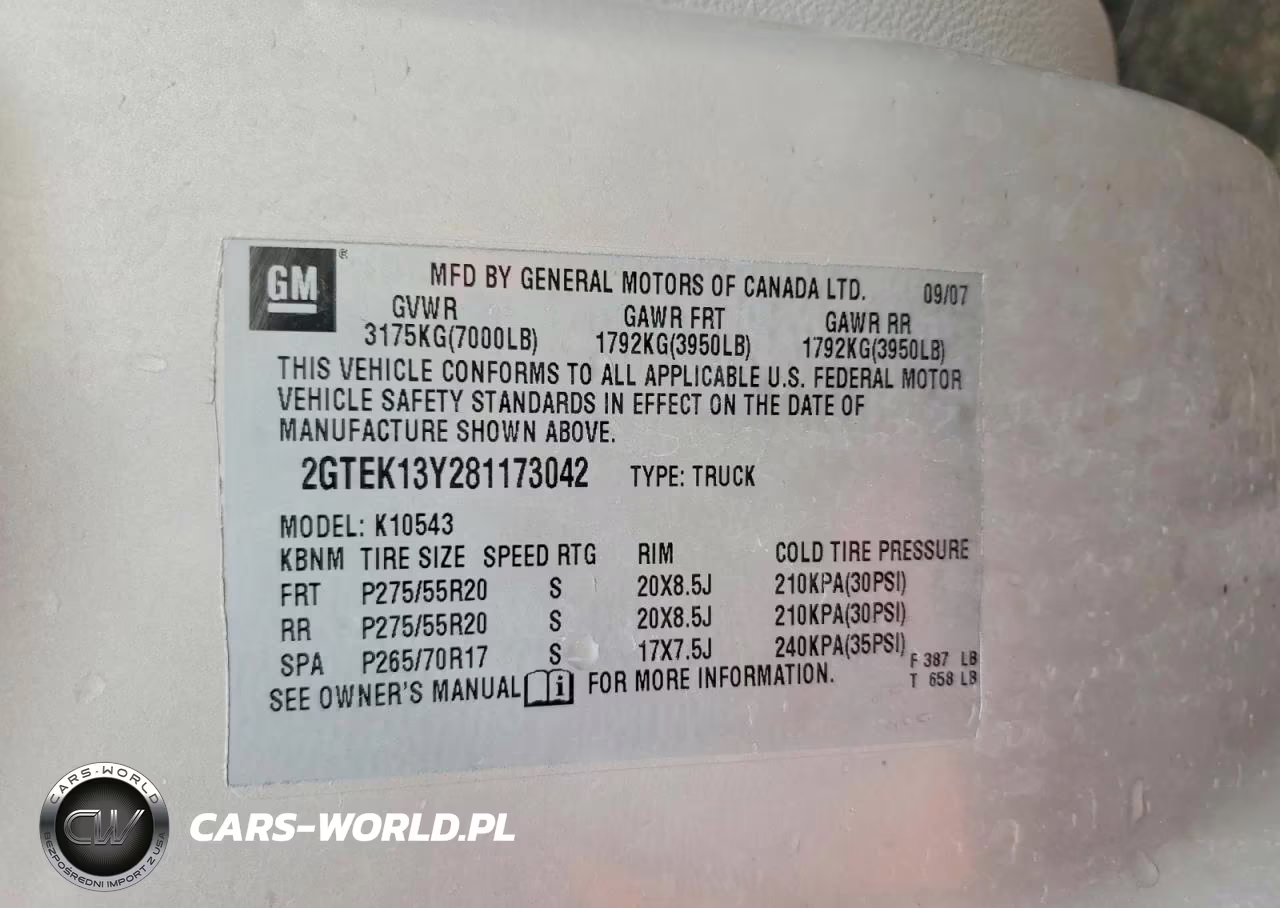 2008 GMC Sierra K1500 VIN:2GTEK13Y281173042 - 12