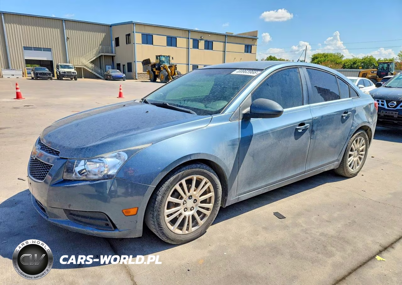 2012 Chevrolet Cruze Eco VIN:1G1PK5SC5C7251680 - 1