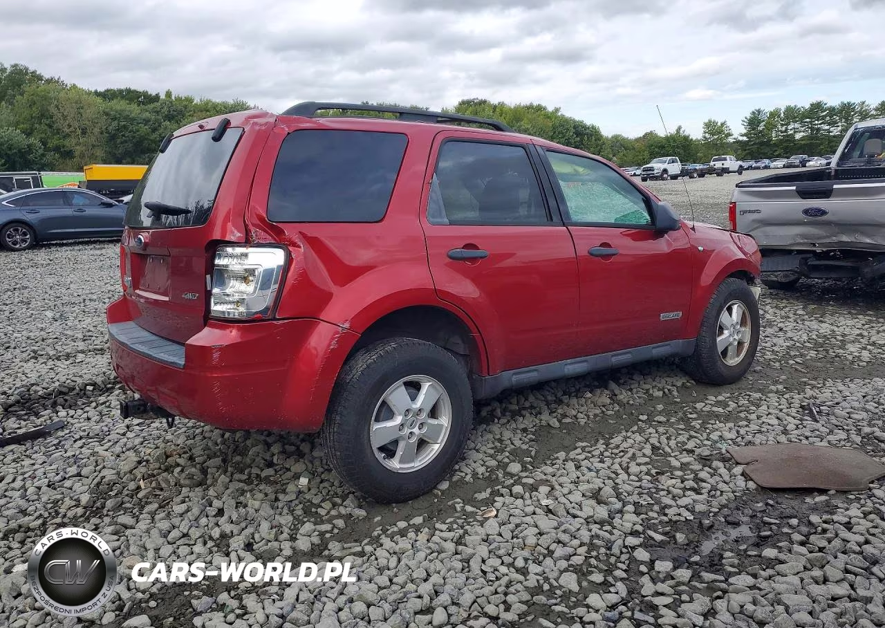 2008 Ford Escape Xlt VIN:1FMCU93198KD85547 - 3