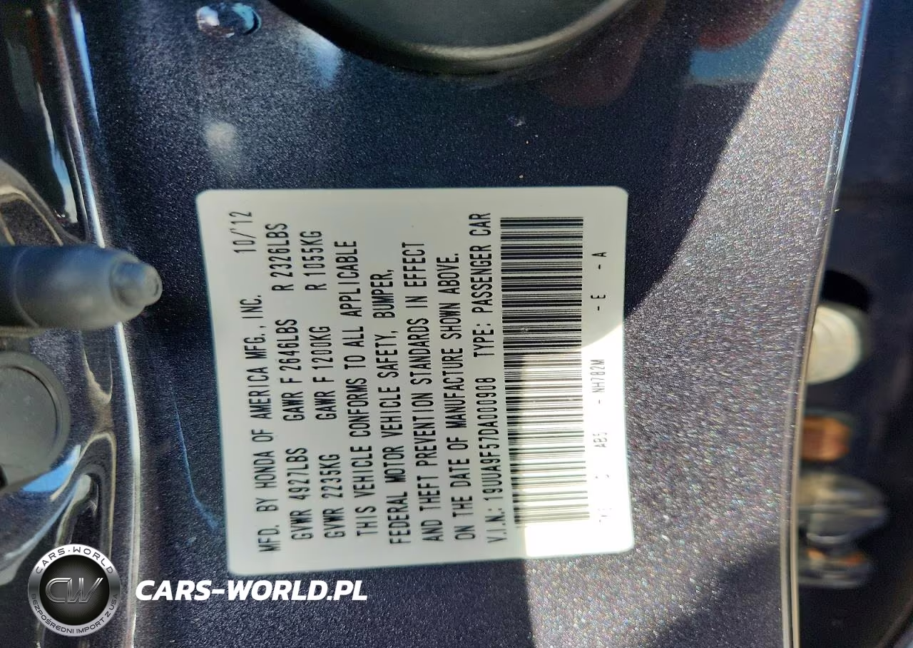 2013 Acura Tl Tech VIN:19UUA9F57DA000908 - 12