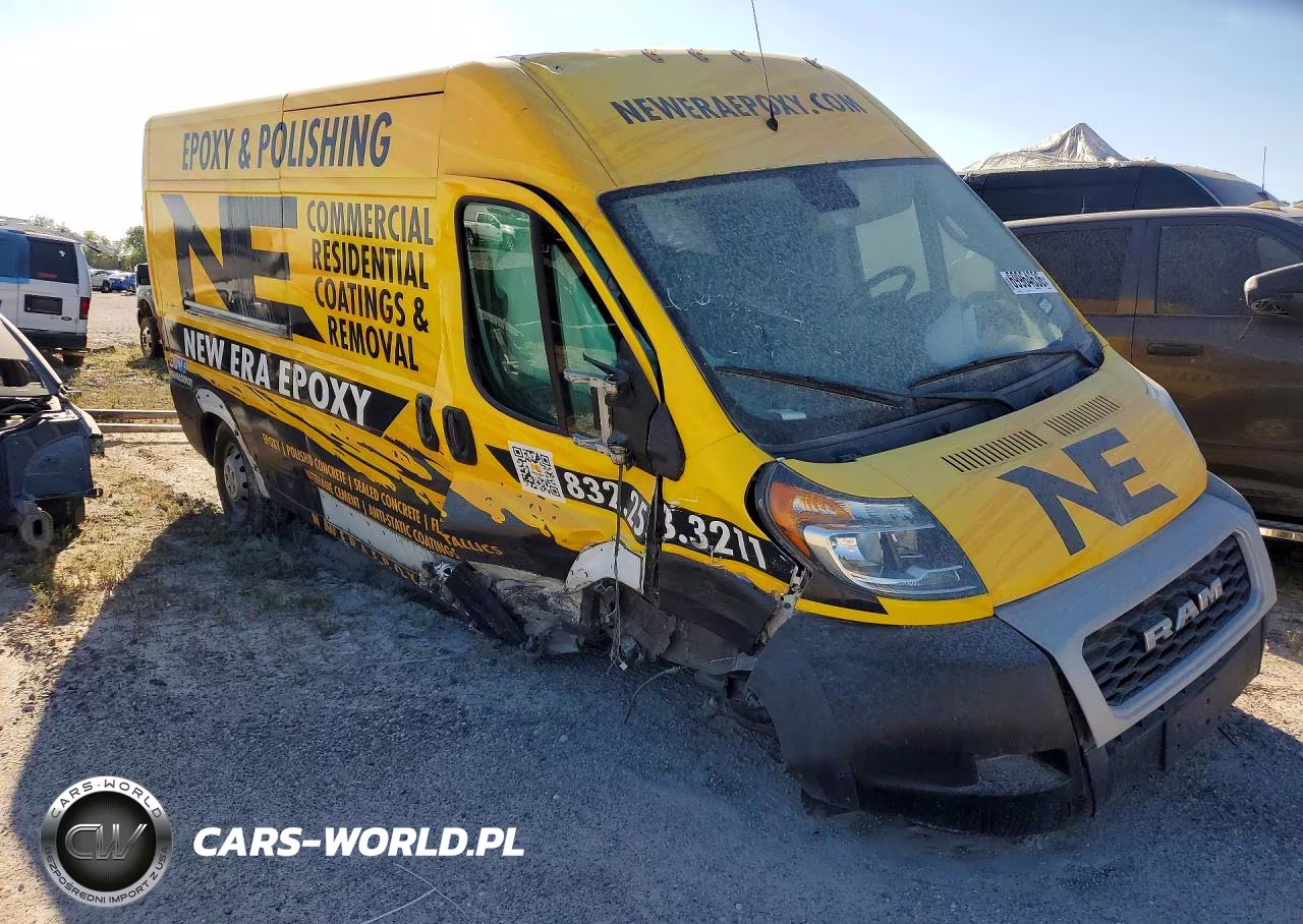 2021 Ram Promaster 2500 Delivery Van VIN:3C6ERVDG9ME509069 - 4