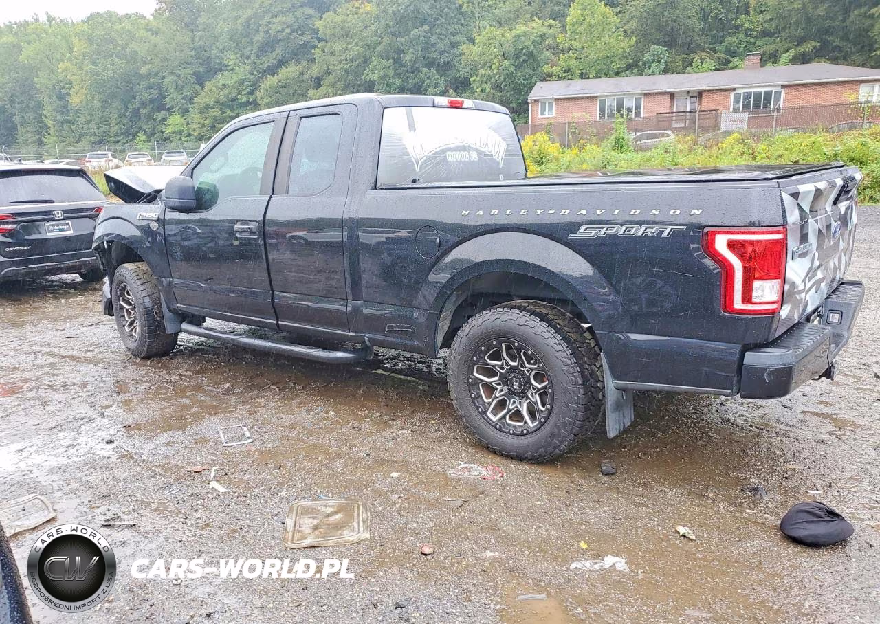 2015 Ford F150 Super Cab VIN:1FTEX1C87FFC59163 - 2