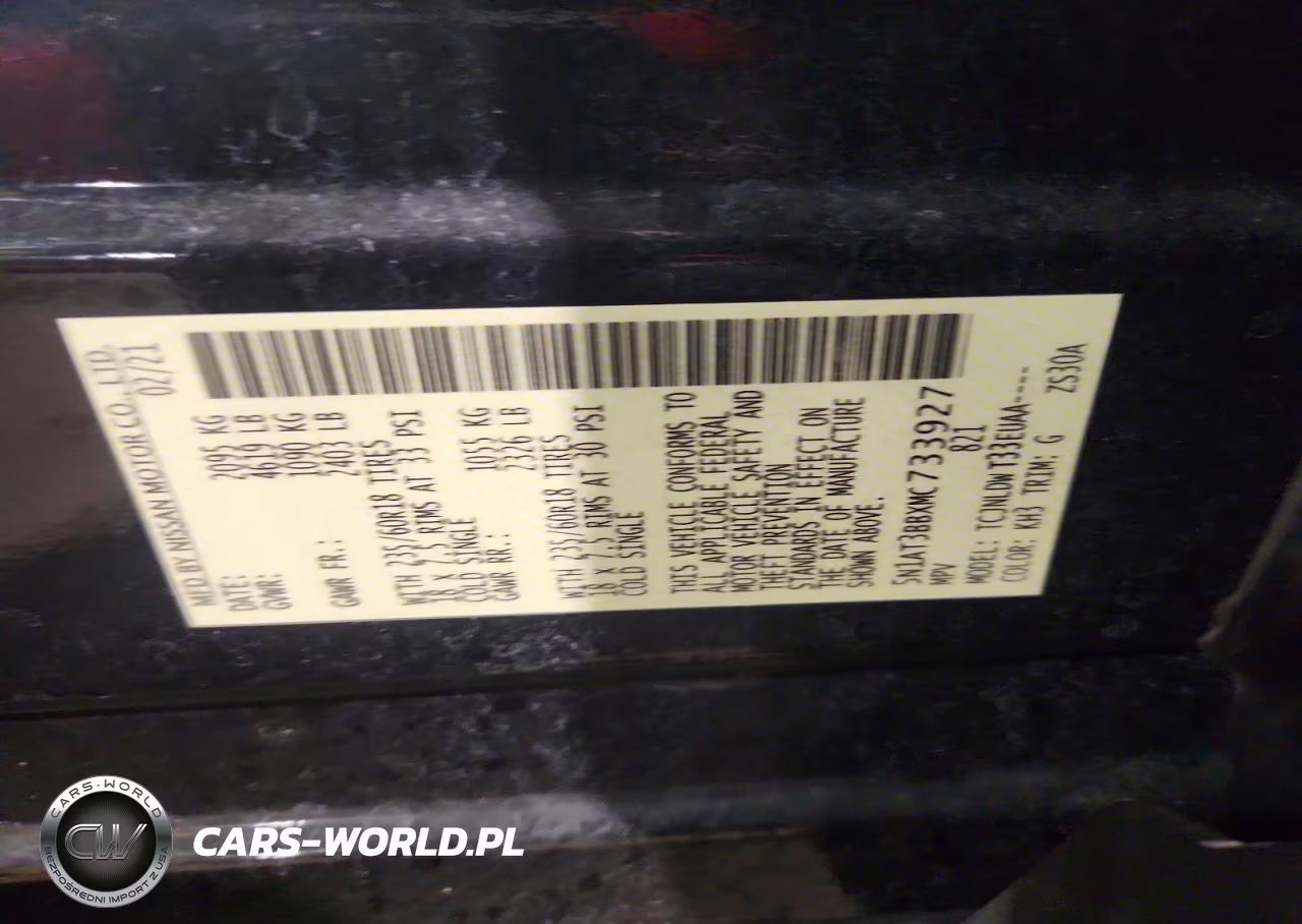 2021 Nissan Rogue Sv VIN:5N1AT3BBXMC733927 - 14