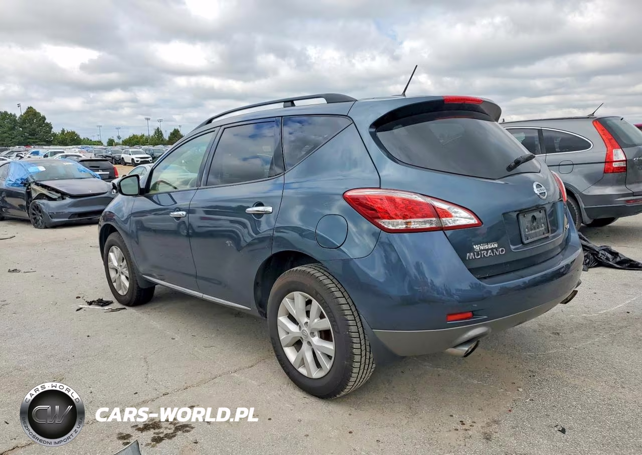 2014 Nissan Murano Sl VIN:JN8AZ1MW2EW512284 - 2