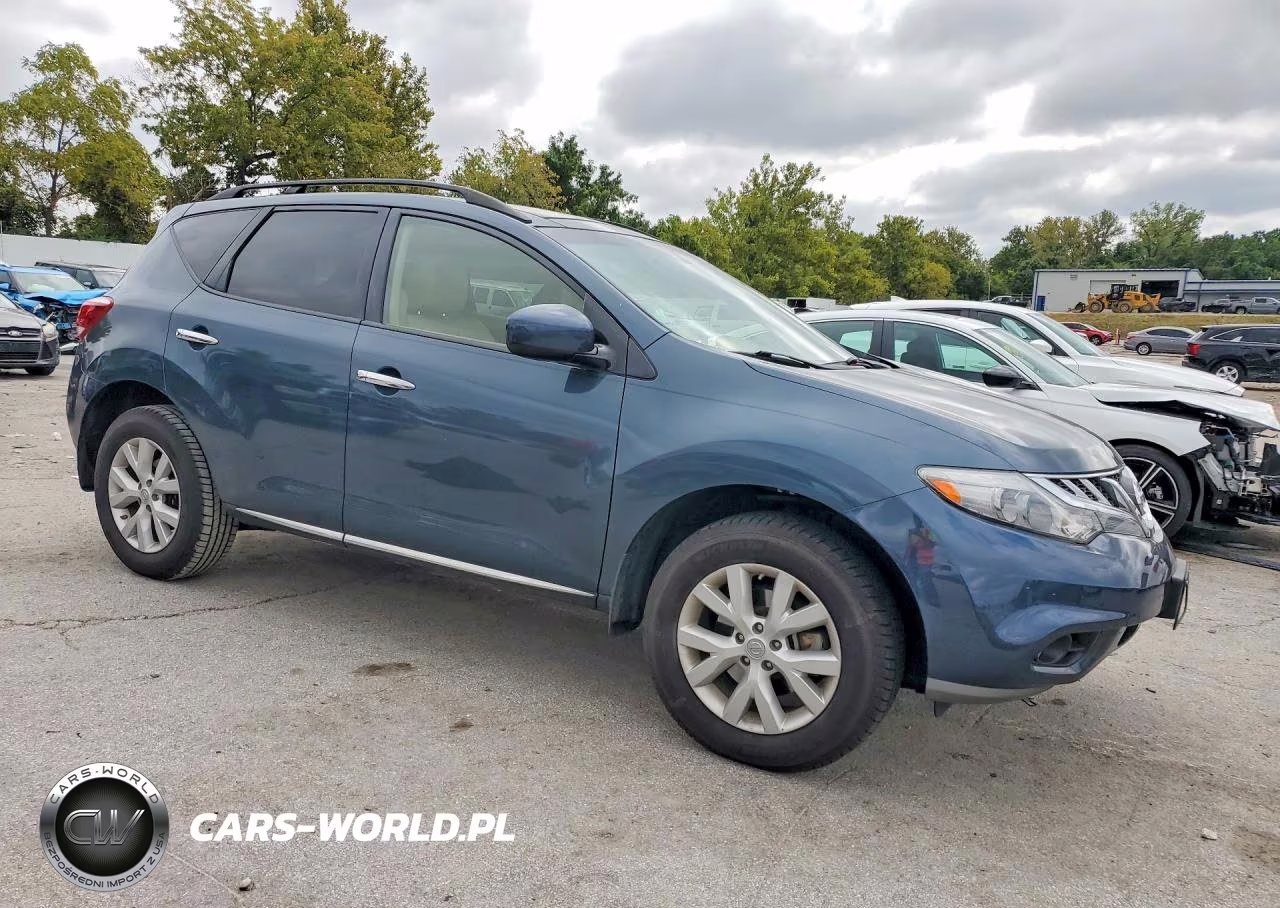 2014 Nissan Murano Sl VIN:JN8AZ1MW2EW512284 - 4