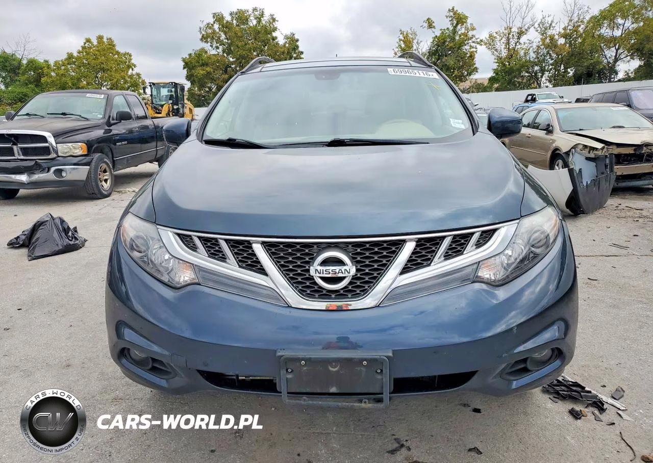 2014 Nissan Murano Sl VIN:JN8AZ1MW2EW512284 - 5
