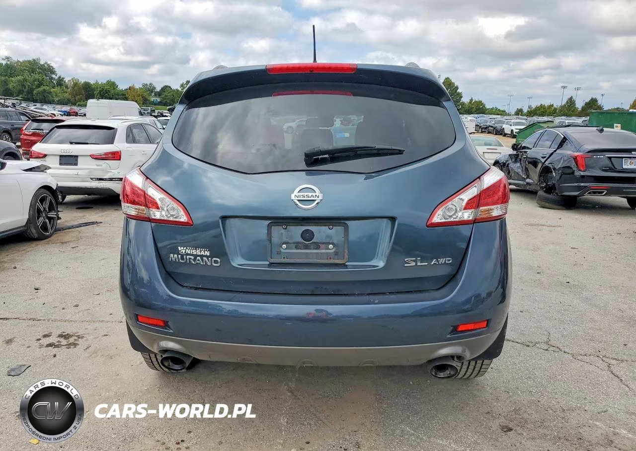 2014 Nissan Murano Sl VIN:JN8AZ1MW2EW512284 - 6