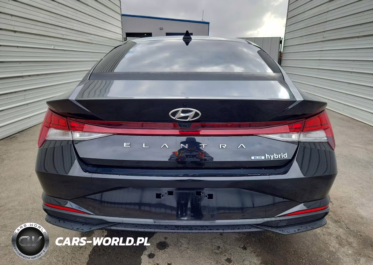 2021 Hyundai Elantra Blue VIN:KMHLM4AJXMU006284 - 6