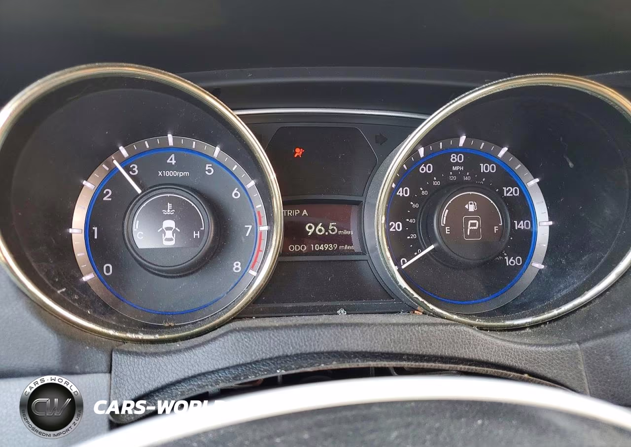2013 Hyundai Sonata Gls VIN:5NPEB4AC1DH516179 - 9