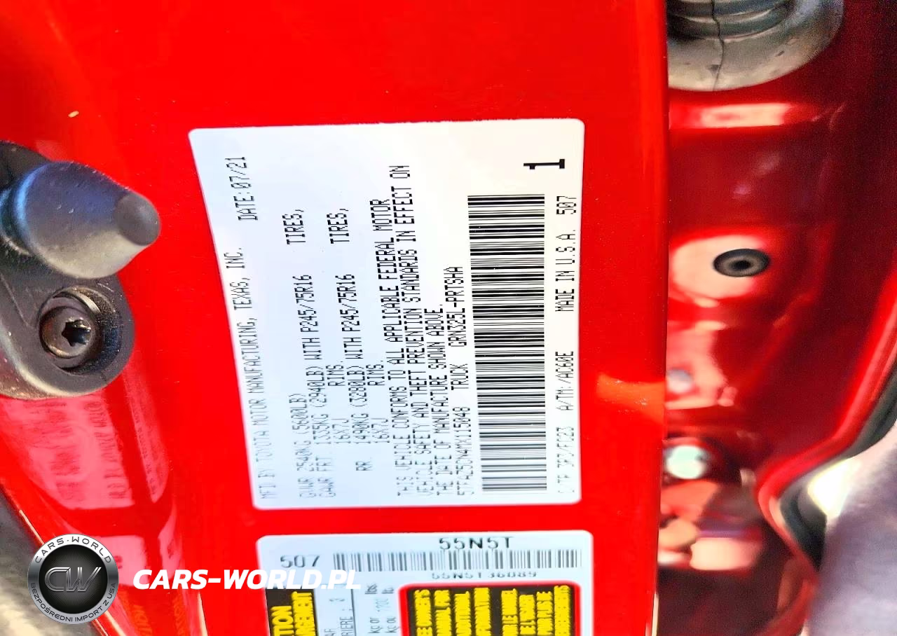 2021 Toyota Tacoma Sr5 V6 VIN:5TFAZ5CN4MX115048 - 13