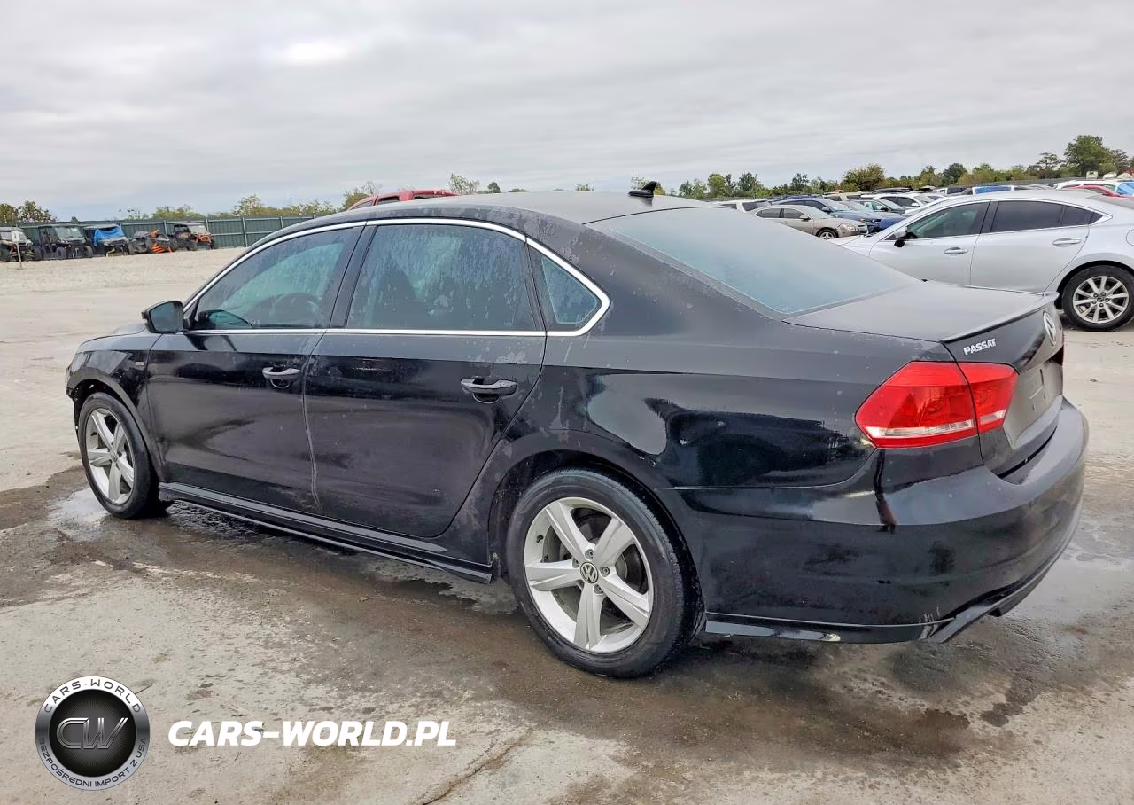 2015 Volkswagen Passat S VIN:1VWAS7A38FC097081 - 2