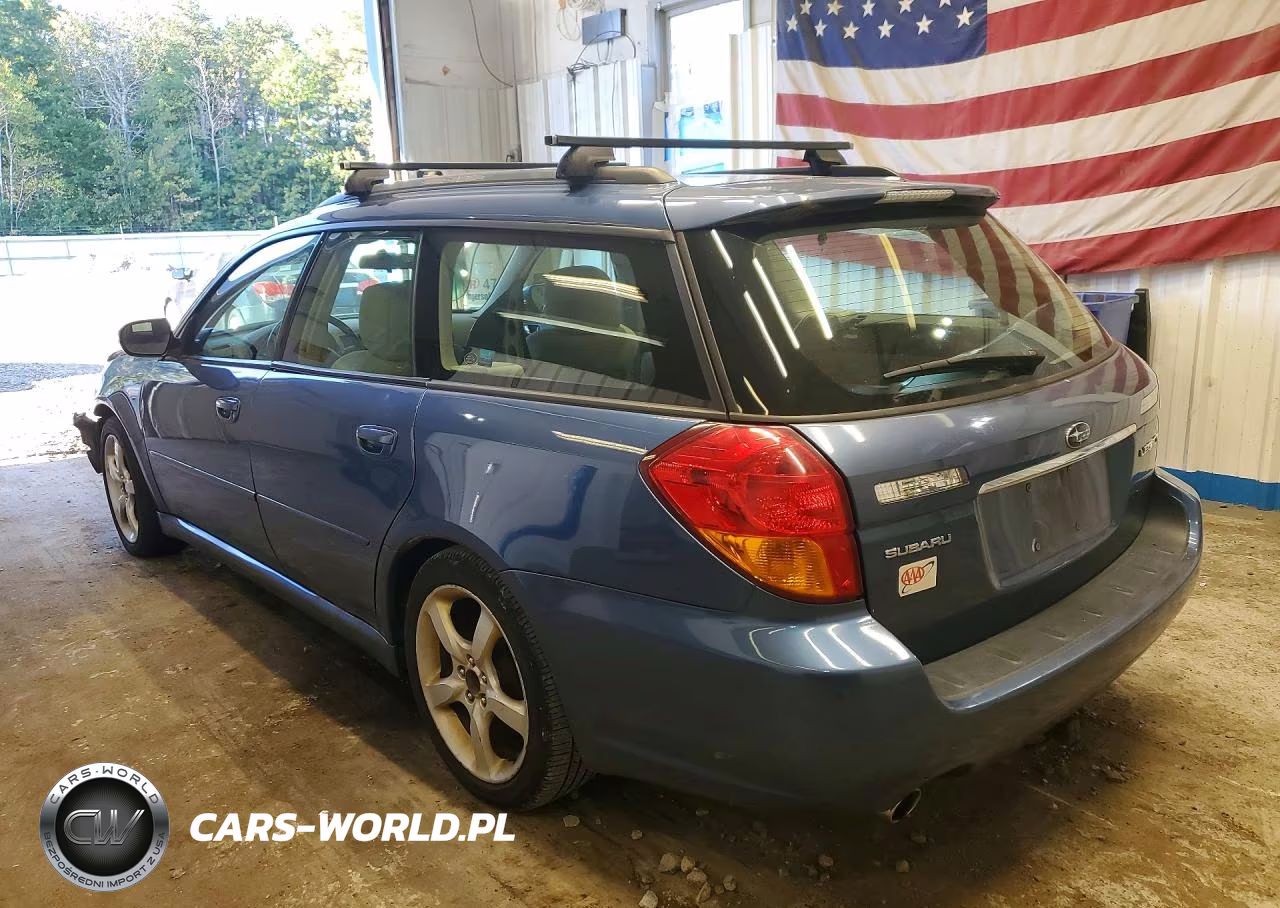 2007 Subaru Legacy 2.5I VIN:4S3BP616177321041 - 2