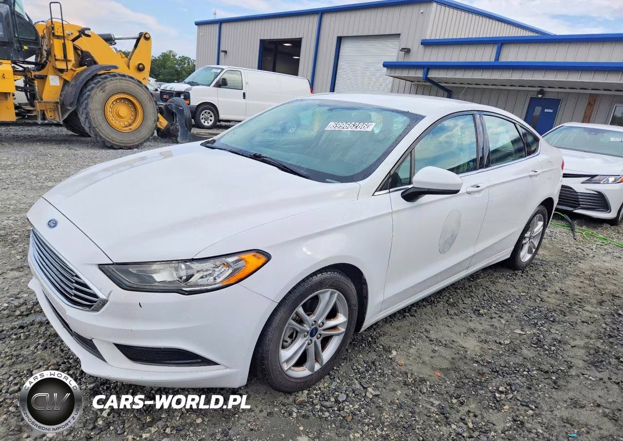 2018 Ford Fusion Se VIN:3FA6P0H75JR125462 - 1