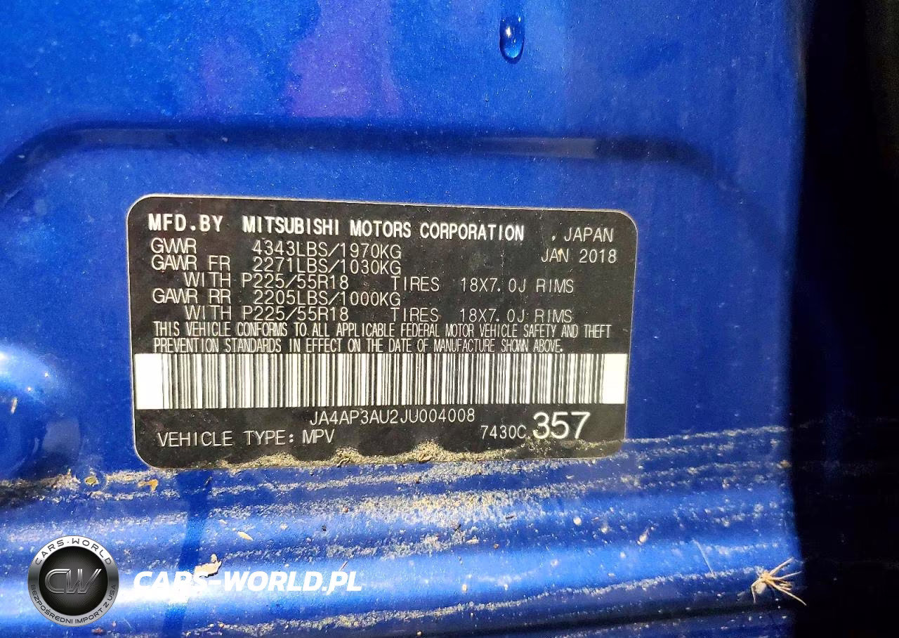 2018 Mitsubishi Outlander Sport Es VIN:JA4AP3AU2JU004008 - 13