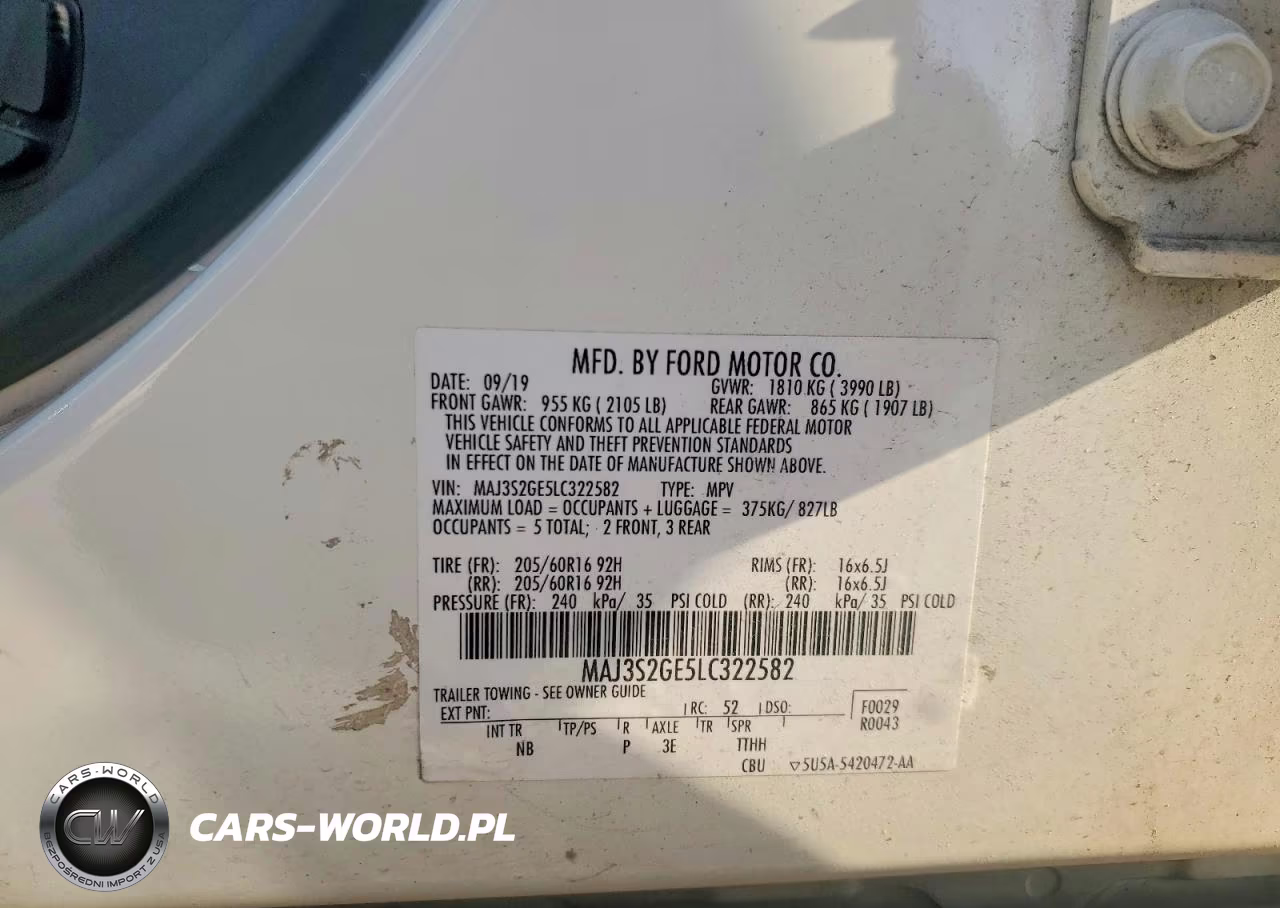 2020 Ford Ecosport Se VIN:MAJ3S2GE5LC322582 - 13