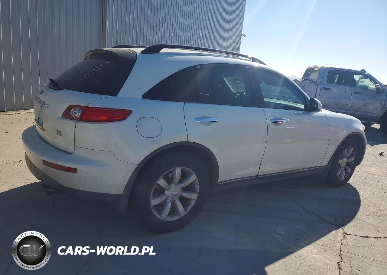 2004 Infiniti Fx35 Base VIN:JNRAS08W04X216645 - 3