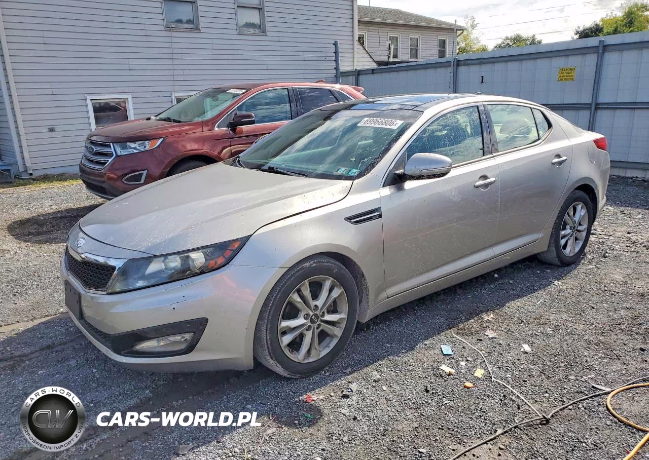 2011 Kia Optima Ex VIN:KNAGN4A70B5171644 - 1