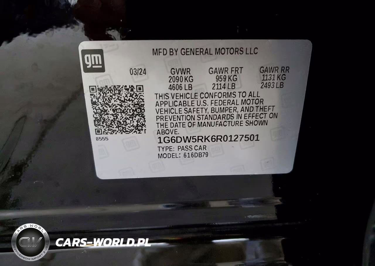 2024 Cadillac Ct5 Luxury VIN:1G6DW5RK6R0127501 - 13