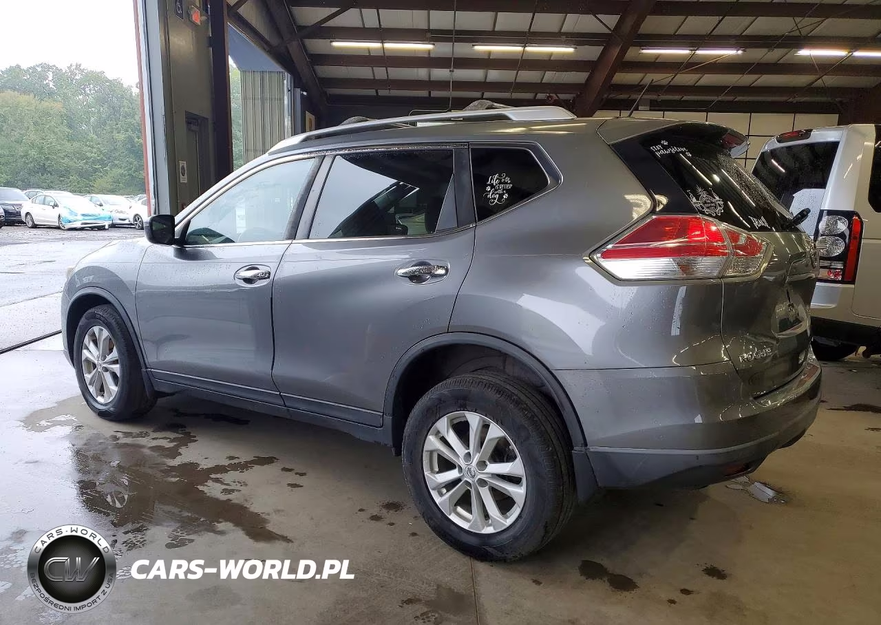 2016 Nissan Rogue Sv VIN:KNMAT2MV1GP636408 - 2