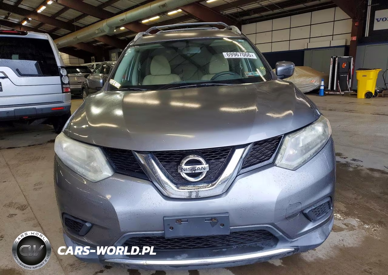 2016 Nissan Rogue Sv VIN:KNMAT2MV1GP636408 - 5