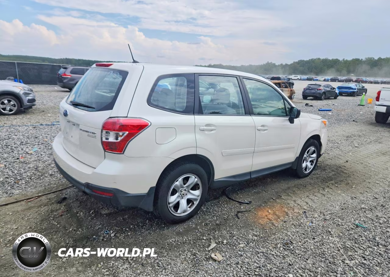 2015 Subaru Forester 2.5I VIN:JF2SJAAC8FG557521 - 3