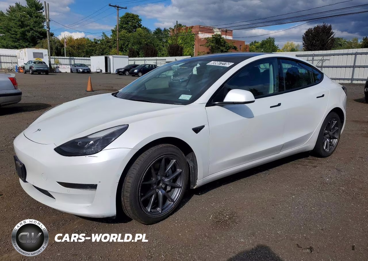 2022 Tesla Model 3 VIN:5YJ3E1EA9NF372211 - 1