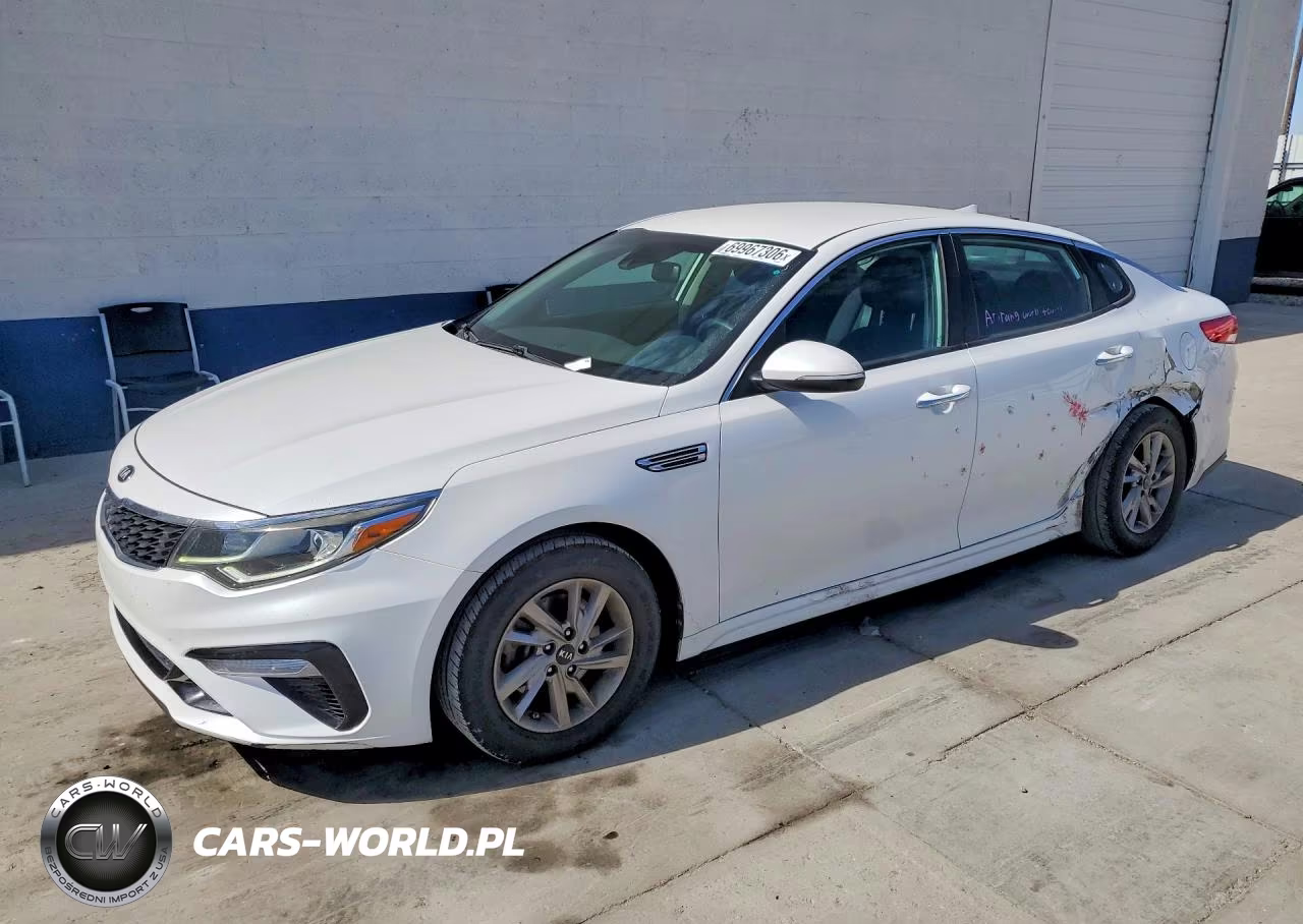 2019 Kia Optima Lx VIN:5XXGT4L33KG350968 - 1
