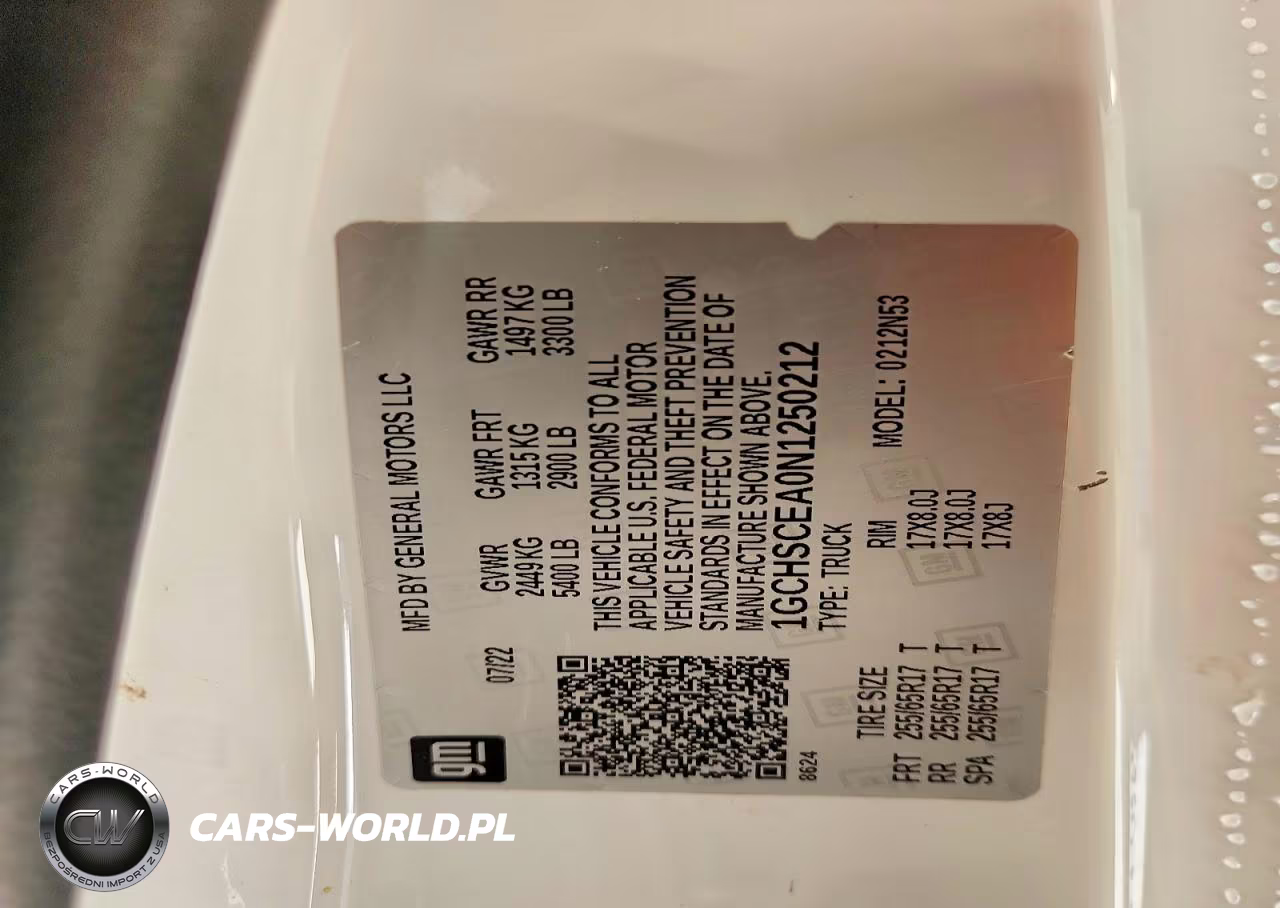 2022 Chevrolet Colorado Lt VIN:1GCHSCEA0N1250212 - 12