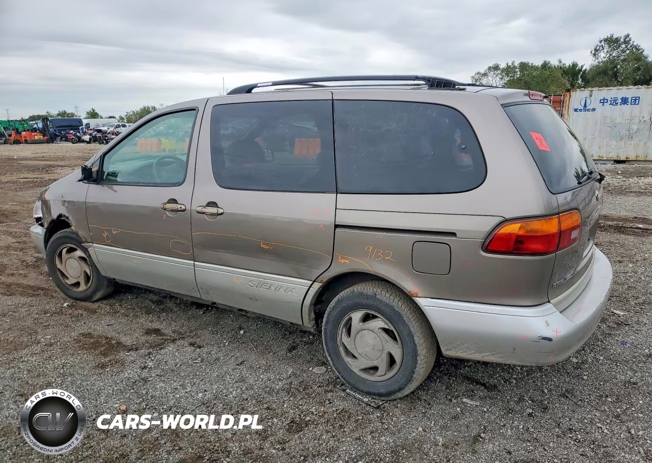 1999 Toyota Sienna Xle VIN:4T3ZF13C8XU105313 - 2