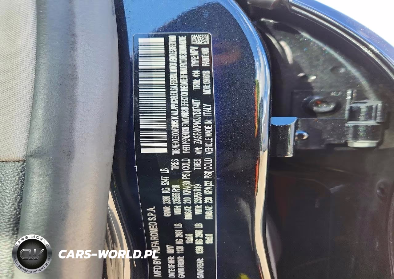 2018 Alfa Romeo Stelvio Sport VIN:ZASFAKPN2J7B87407 - 13