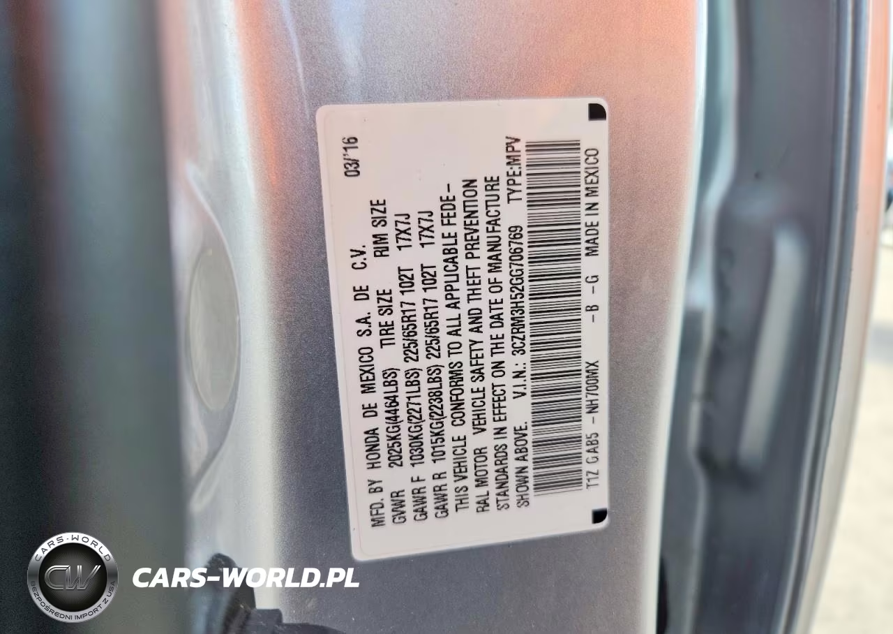 2016 Honda Cr-V Ex VIN:3CZRM3H52GG706769 - 13