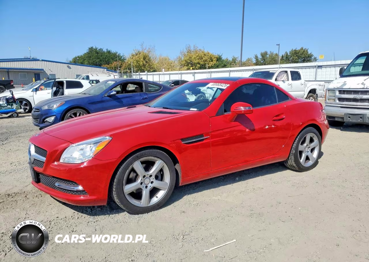 2015 Mercedes-Benz Slk 250 VIN:WDDPK4HA9FF112675 - 1