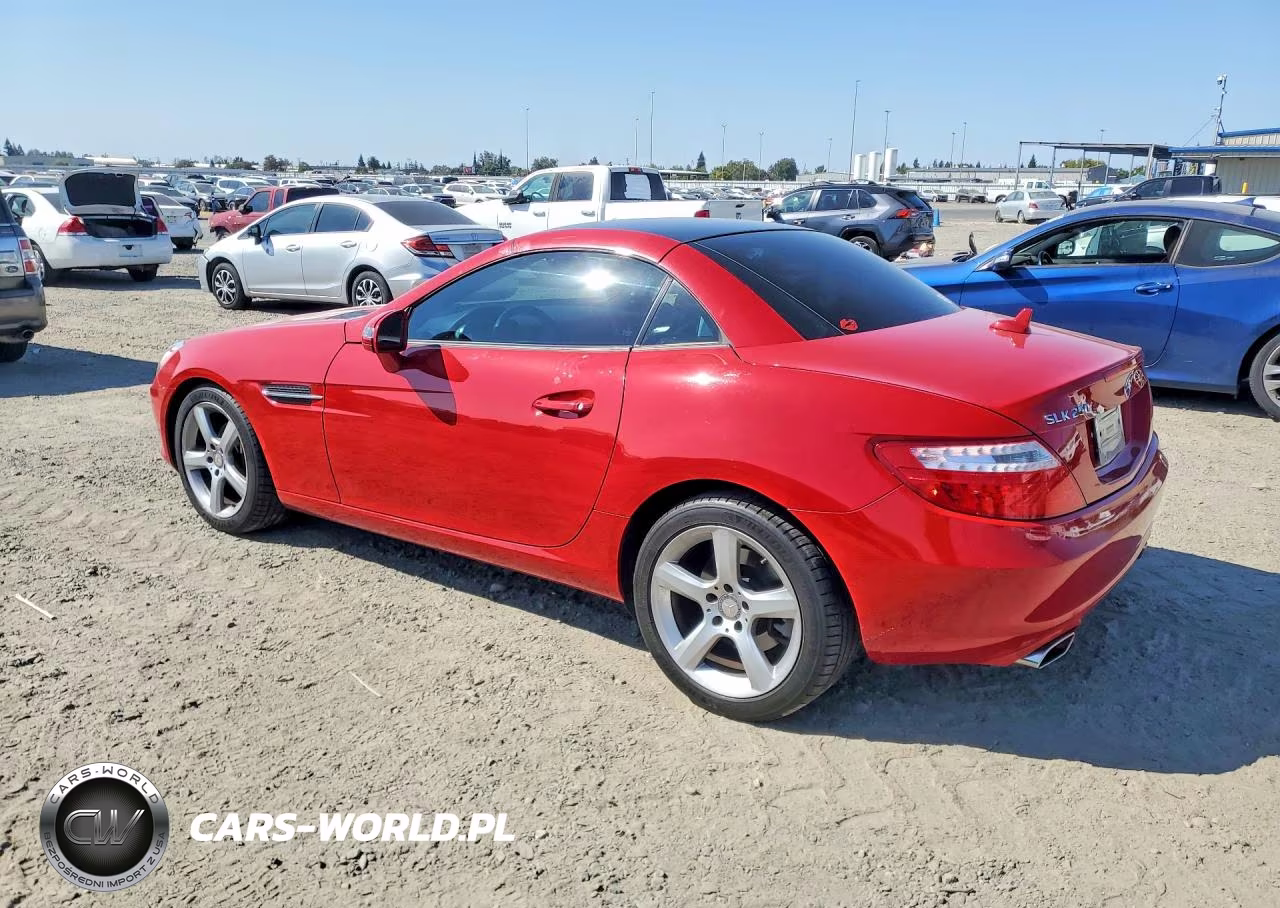 2015 Mercedes-Benz Slk 250 VIN:WDDPK4HA9FF112675 - 2