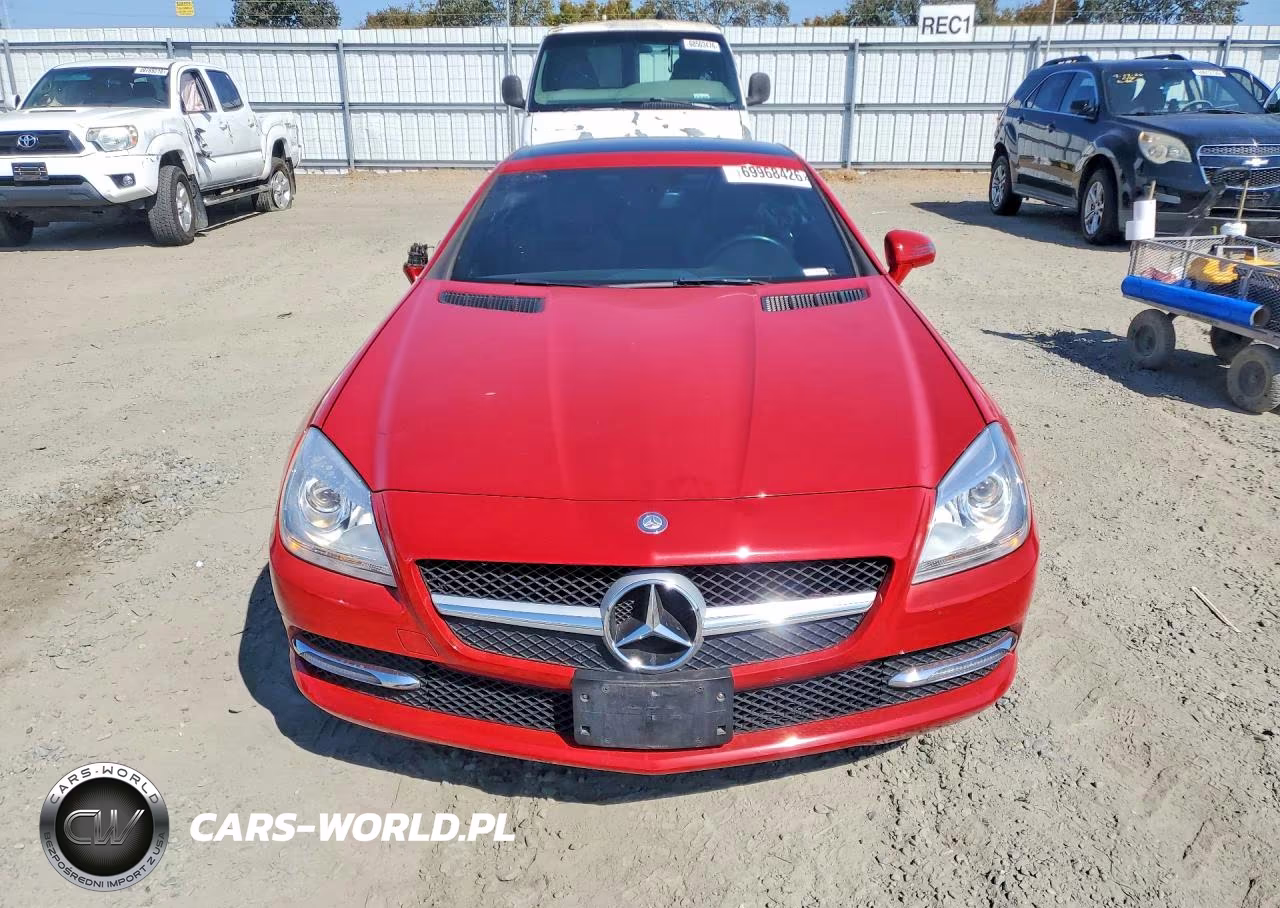 2015 Mercedes-Benz Slk 250 VIN:WDDPK4HA9FF112675 - 5