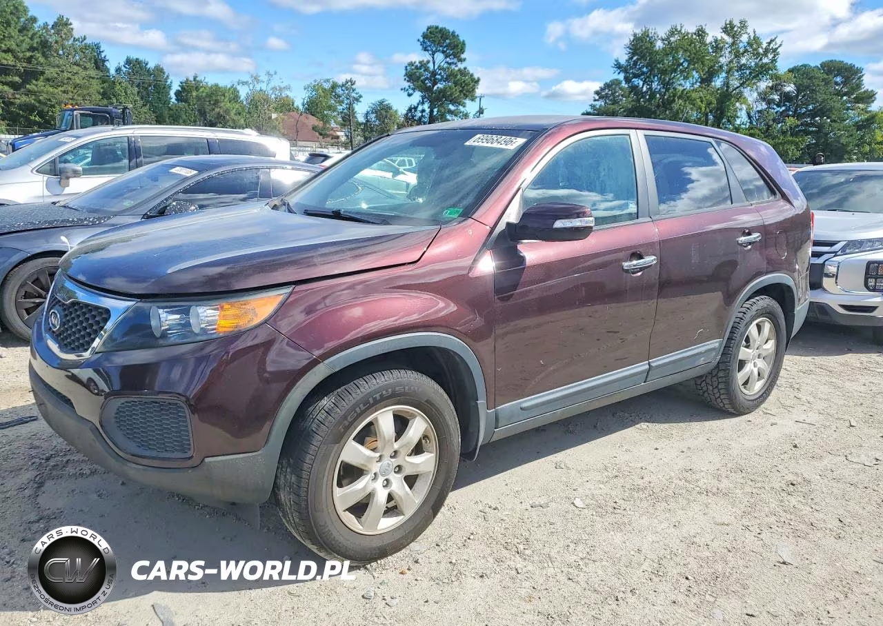 2012 Kia Sorento Lx VIN:5XYKT3A1XCG258193 - 1