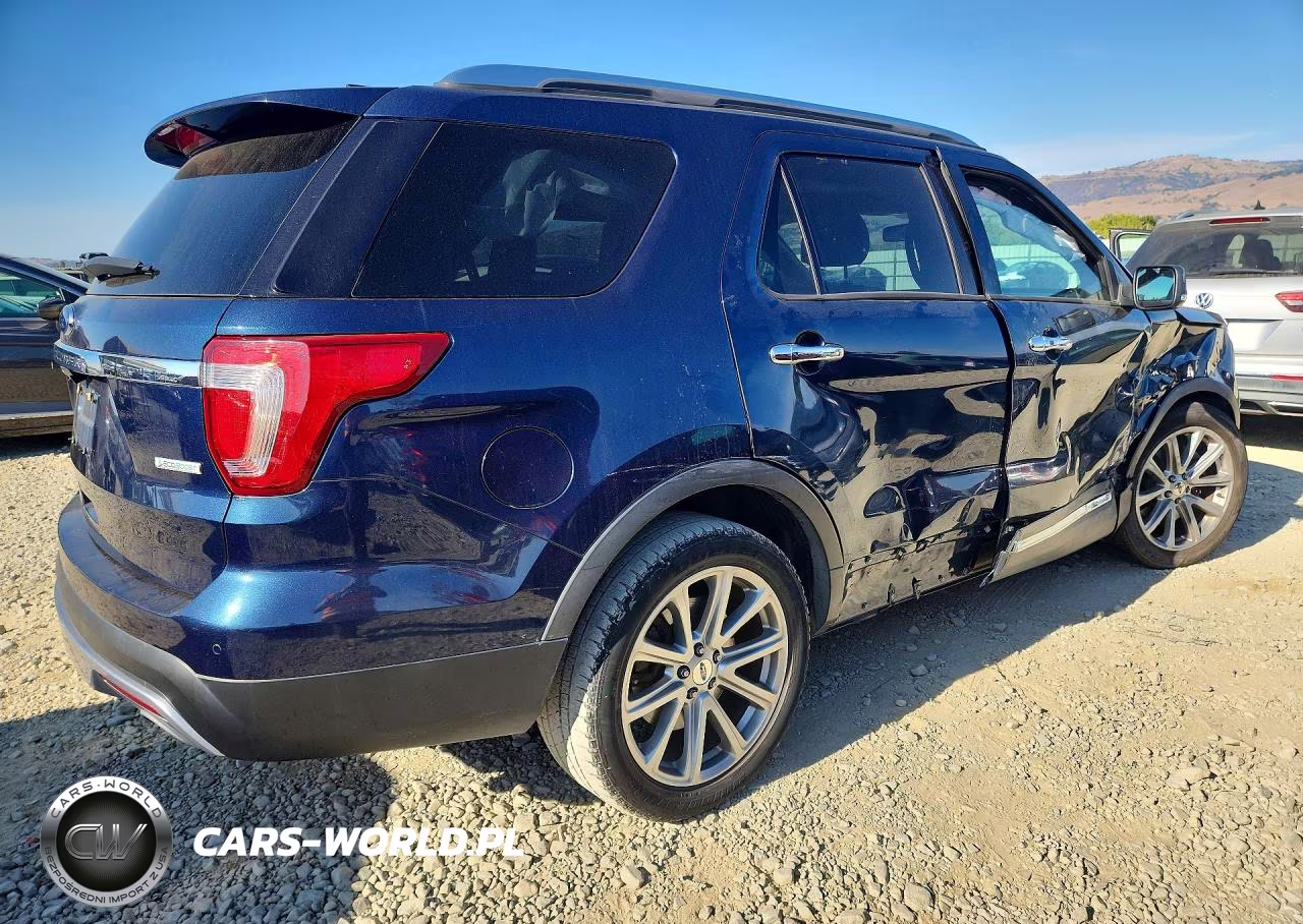 2017 Ford Explorer Limited VIN:1FM5K7FH2HGE00162 - 3