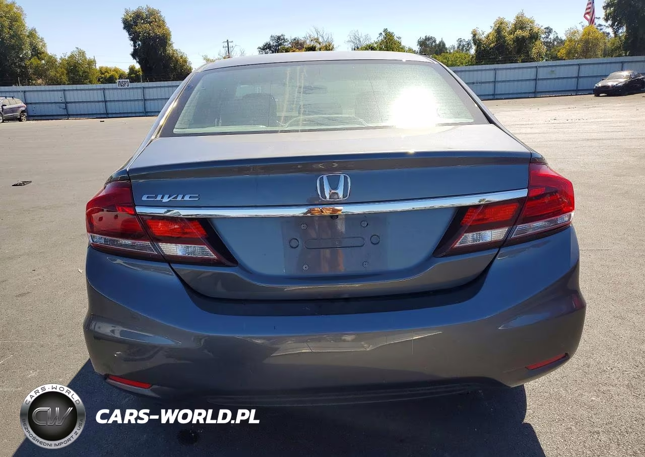2013 Honda Civic Exl VIN:19XFB2F97DE252427 - 6