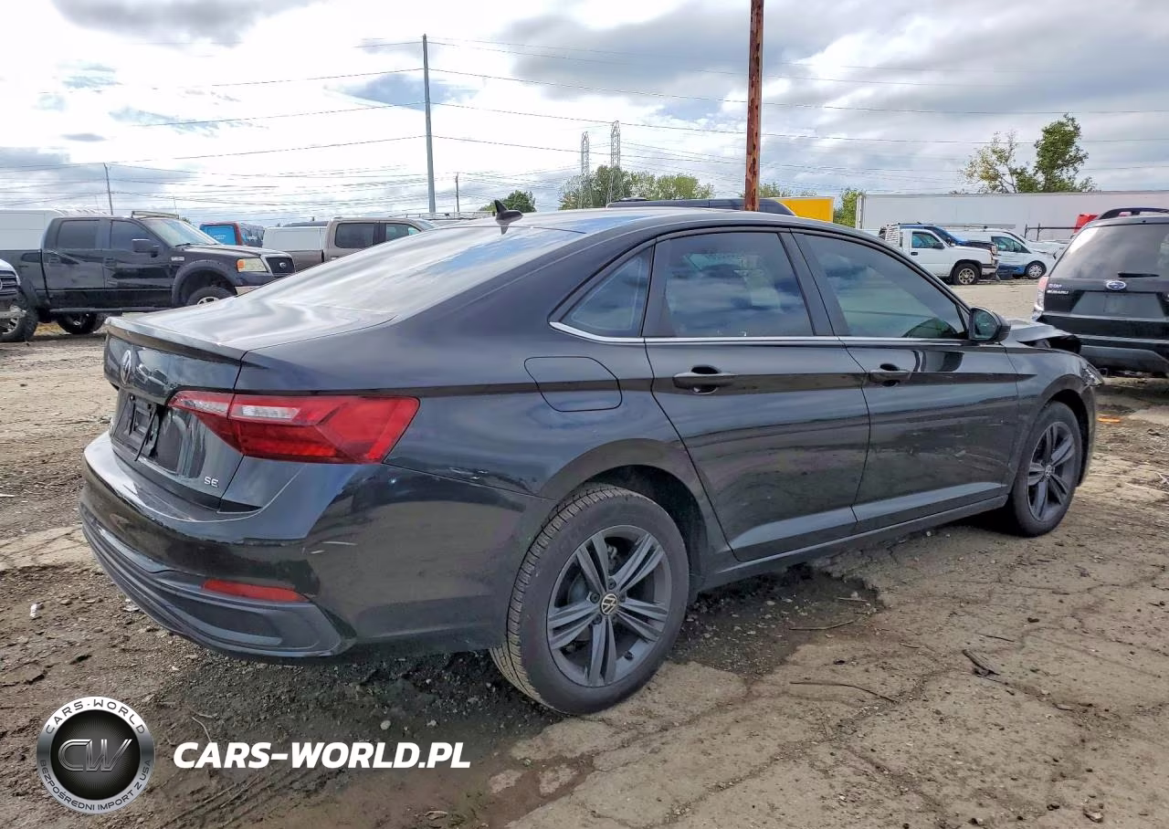 2022 Volkswagen Jetta Se VIN:3VW7M7BU0NM006491 - 3