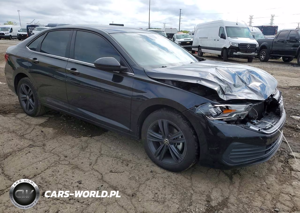 2022 Volkswagen Jetta Se VIN:3VW7M7BU0NM006491 - 4