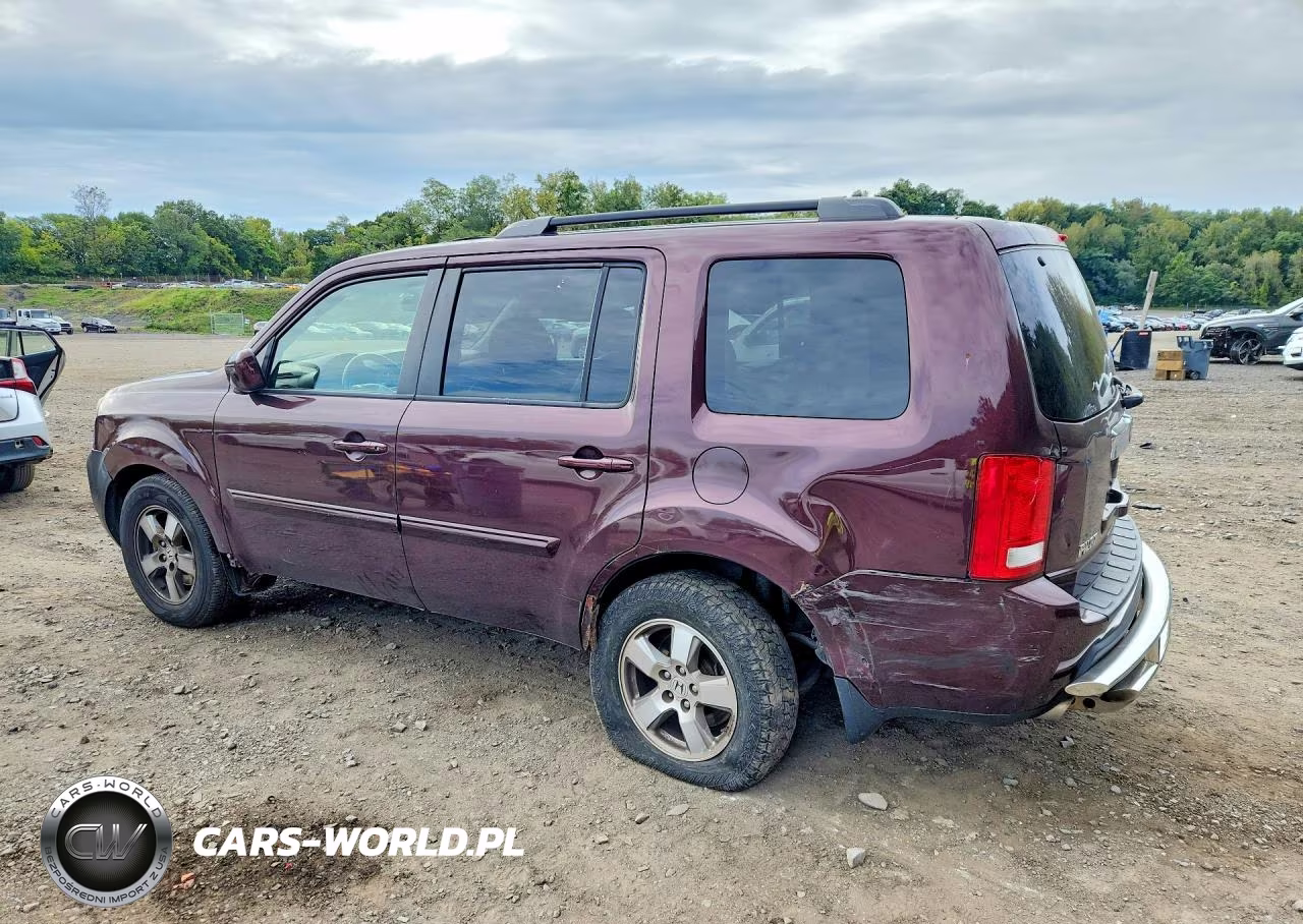 2010 Honda Pilot Exl VIN:5FNYF4H69AB003533 - 2