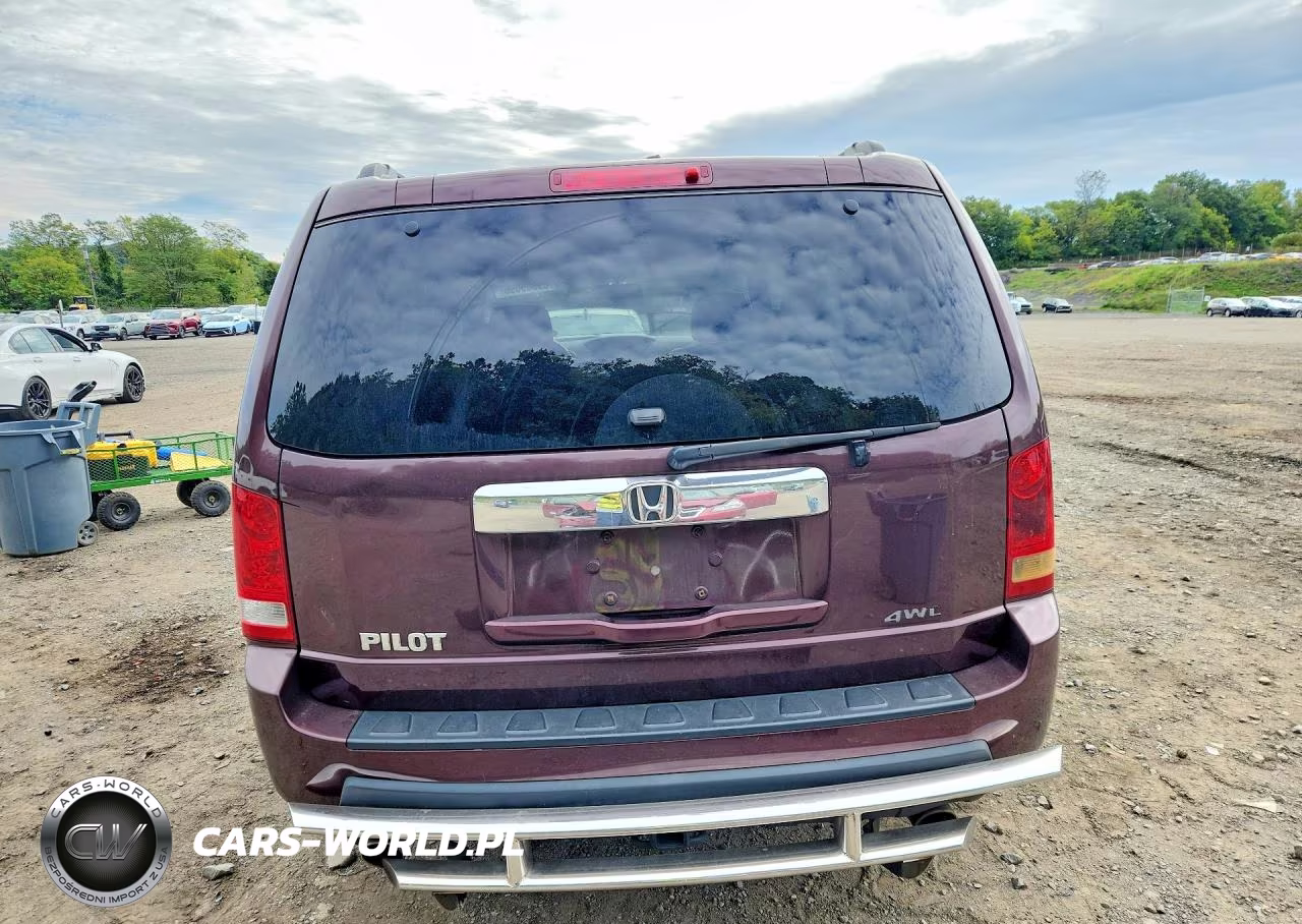 2010 Honda Pilot Exl VIN:5FNYF4H69AB003533 - 6