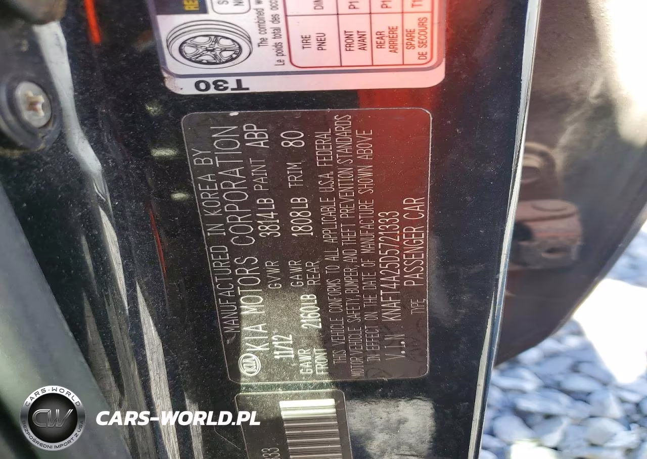 2013 Kia Forte Lx VIN:KNAFT4A25D5721333 - 12