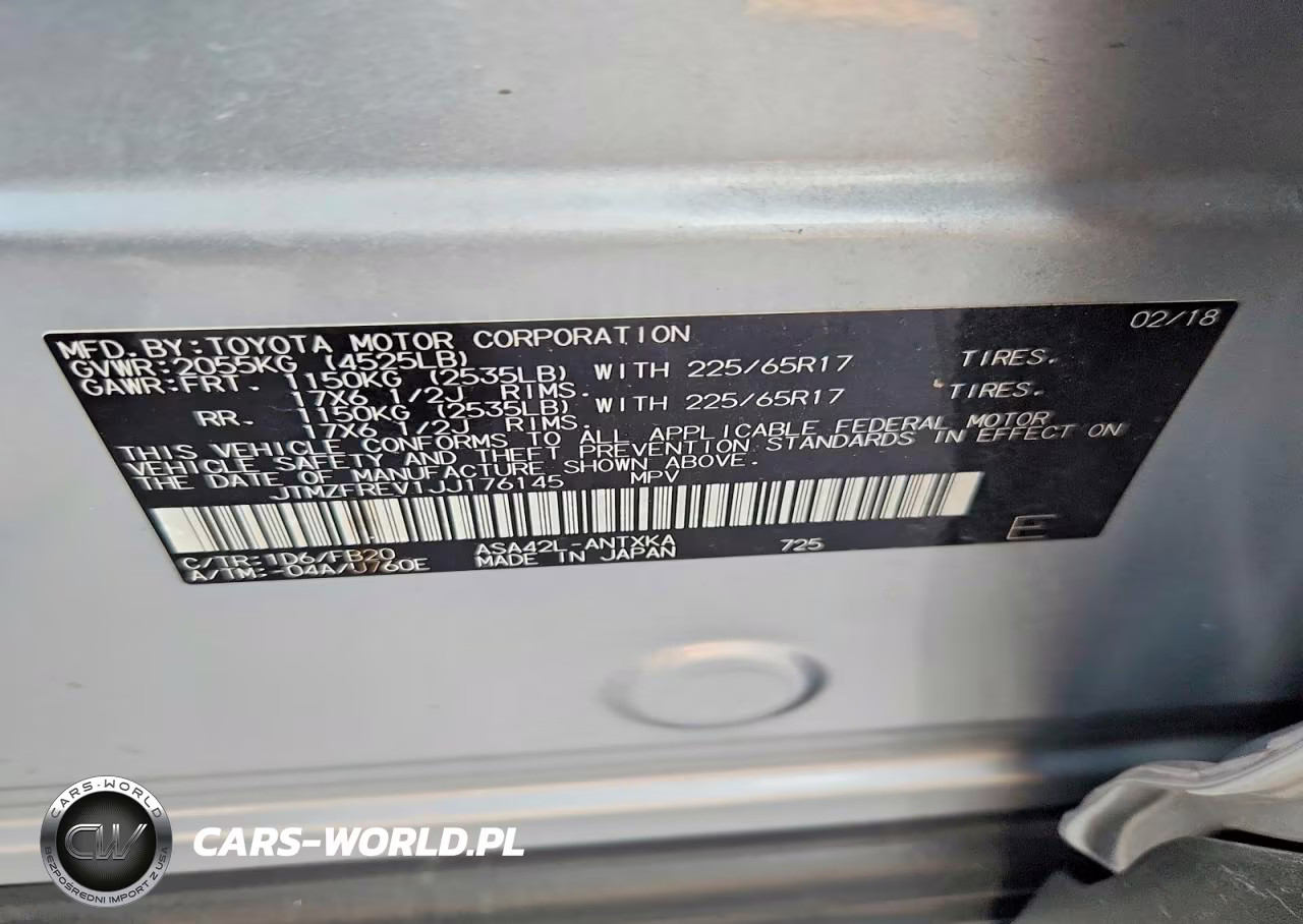 2018 Toyota Rav4 Le VIN:JTMZFREV1JJ176145 - 14
