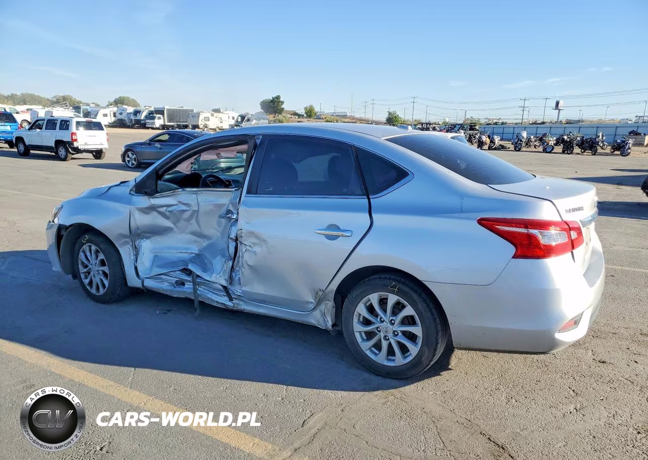 2018 Nissan Sentra Sv VIN:3N1AB7AP1JL656492 - 2