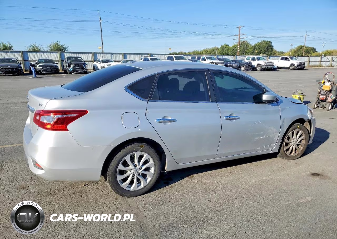 2018 Nissan Sentra Sv VIN:3N1AB7AP1JL656492 - 3