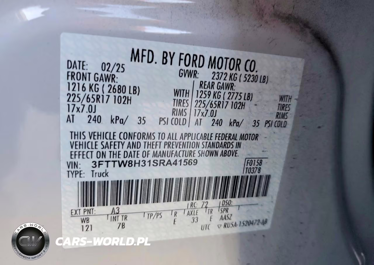2025 Ford Maverick Xlt VIN:3FTTW8H31SRA41569 - 13
