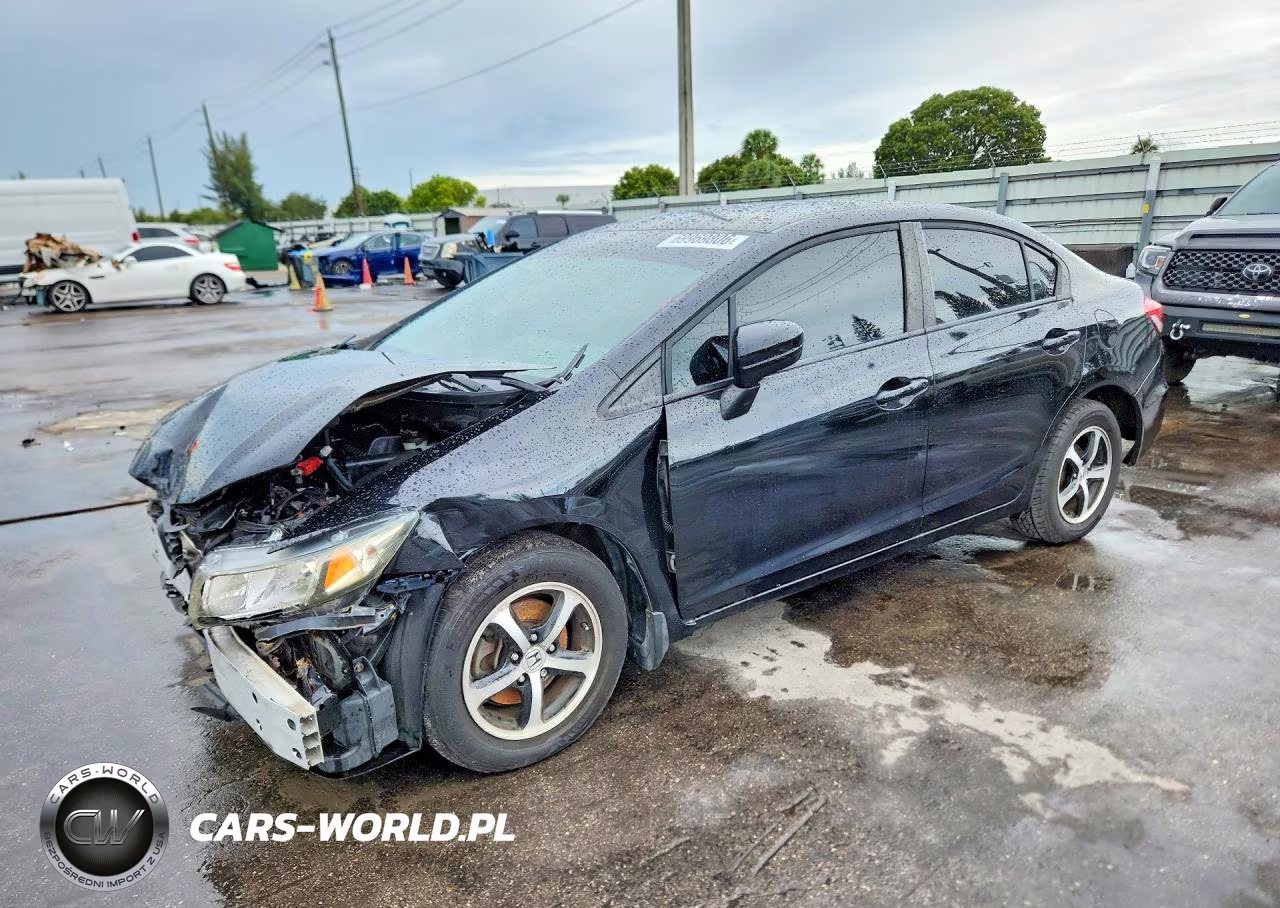 2015 Honda Civic Se VIN:19XFB2F75FE087110 - 1