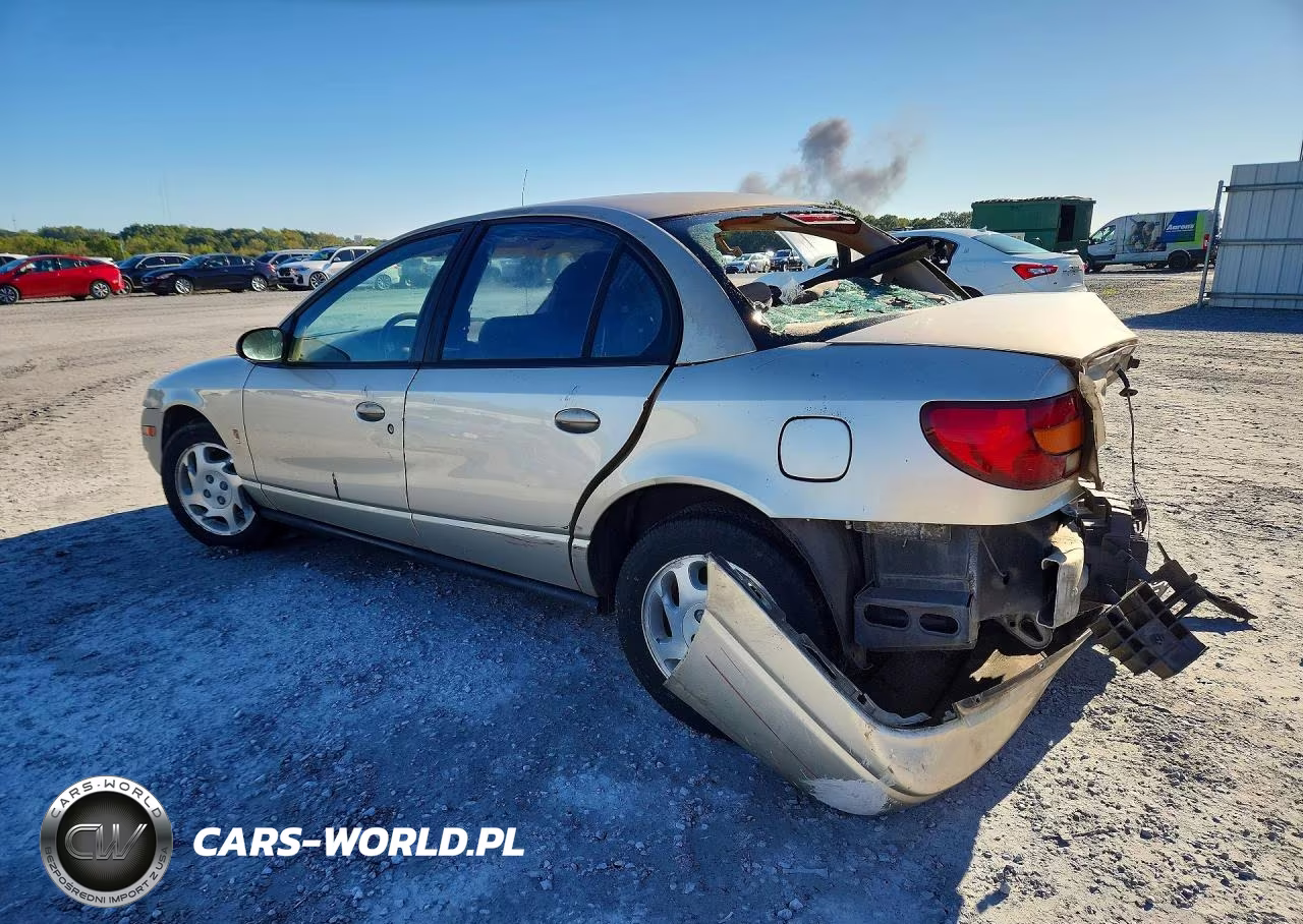 2000 Saturn Sl2 VIN:1G8ZK5271YZ148796 - 2